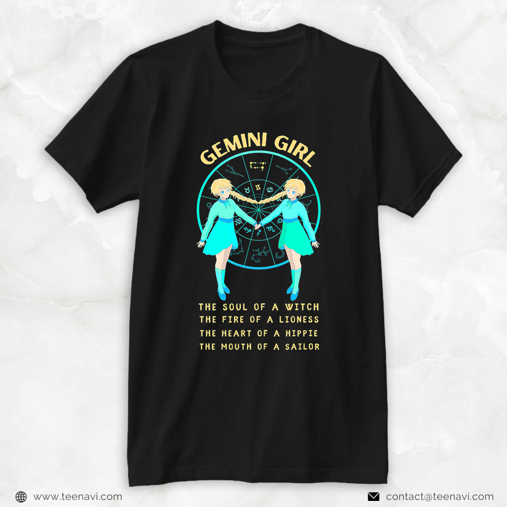 21st Birthday Shirt, Gemini Girl Facts Funny Gemini May 21st June 20th Birthday
