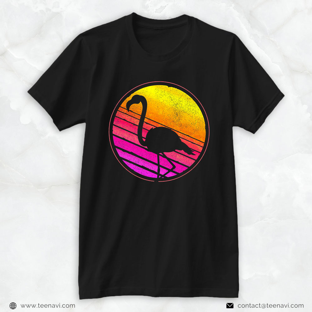 Flamingo Shirt, Retro Flamingo