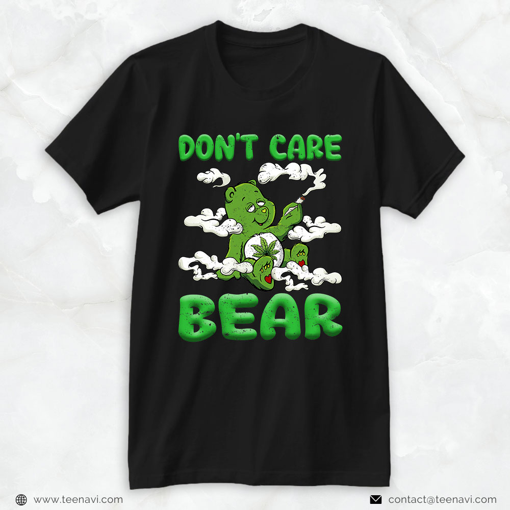 Cannabis Tee, Weed Bear Herb Bear Bear Marijuana Cannabis
