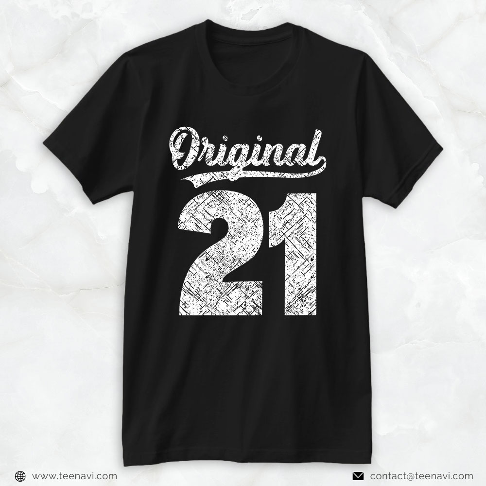 21st Birthday Shirt, Year's Issues Original Vintage Of It´s My 21st Birthday