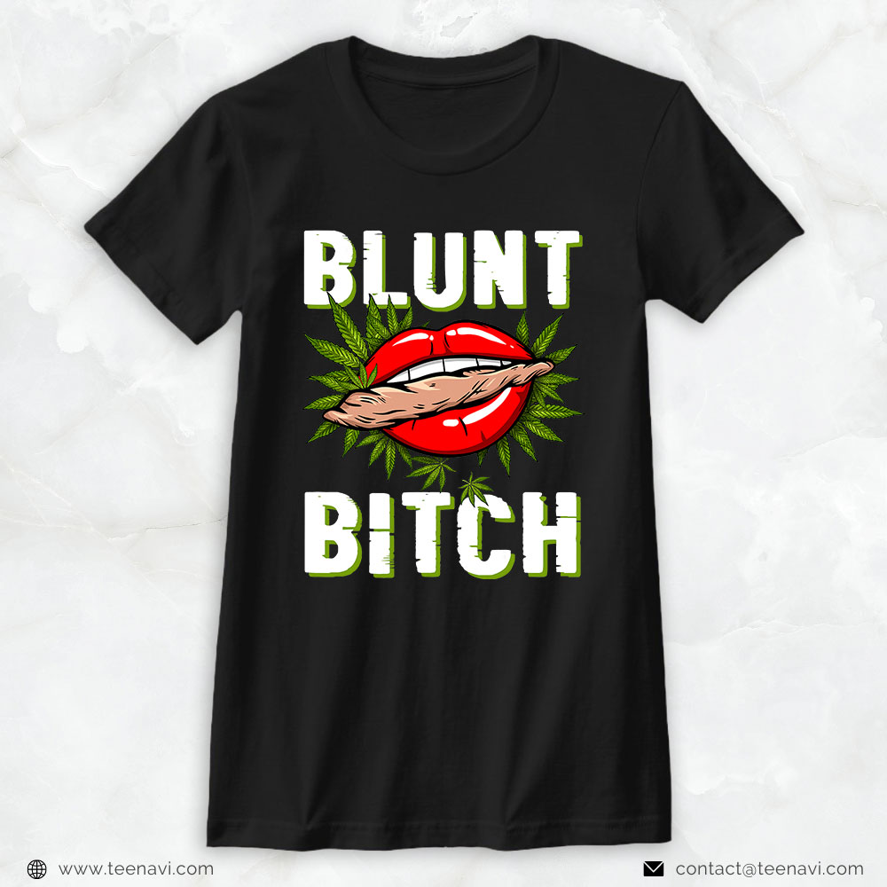 Funny Weed Shirt, Marijuana Weed 420 Weed Sexy Lips Cannabis Marijuana
