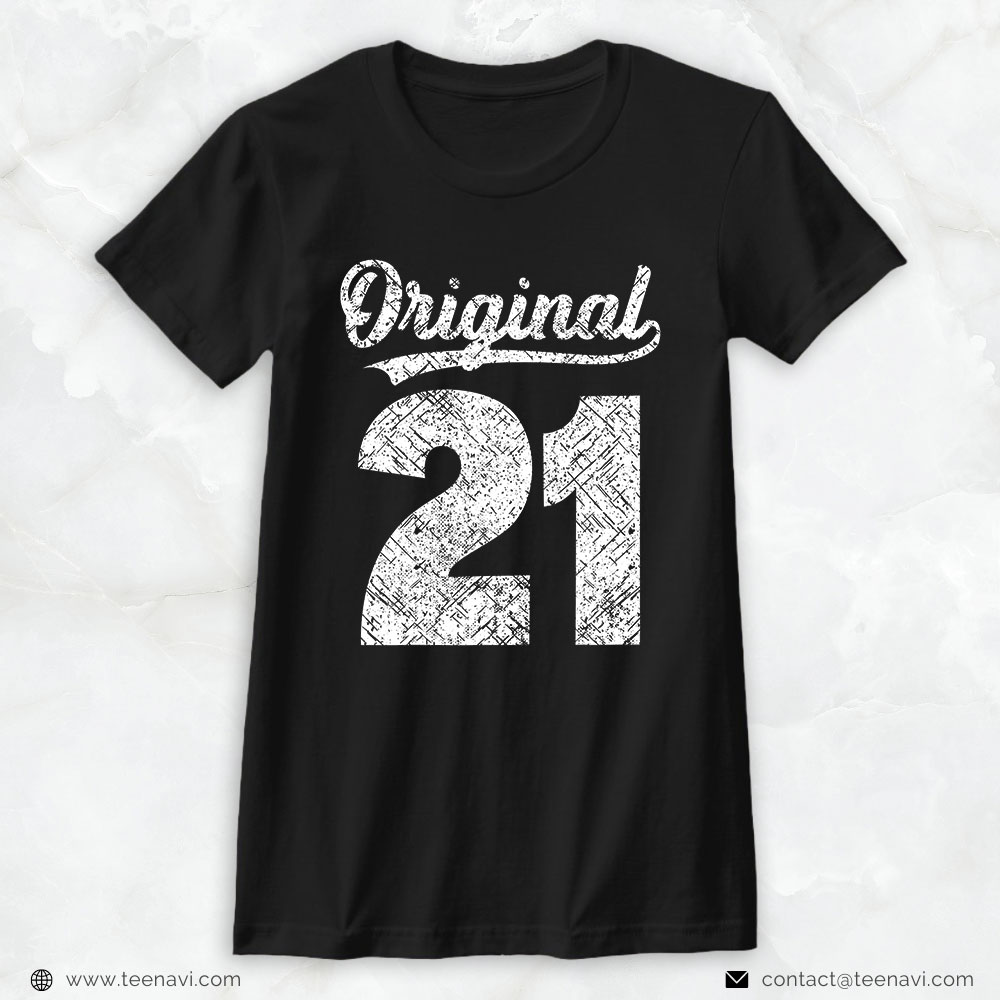 21st Birthday Shirt, Year's Issues Original Vintage Of It´s My 21st Birthday