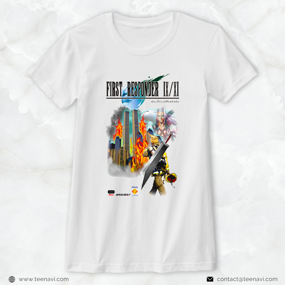 First Responder Final Fantasy 9/11 Shirt