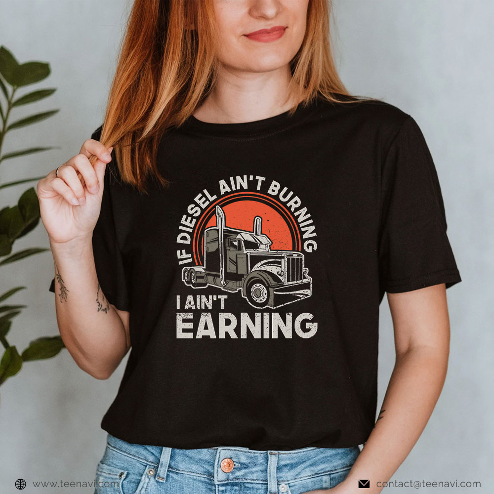 Without Trucks Everything Stops Support Truck Drivers T-Shirt - TeeNavi