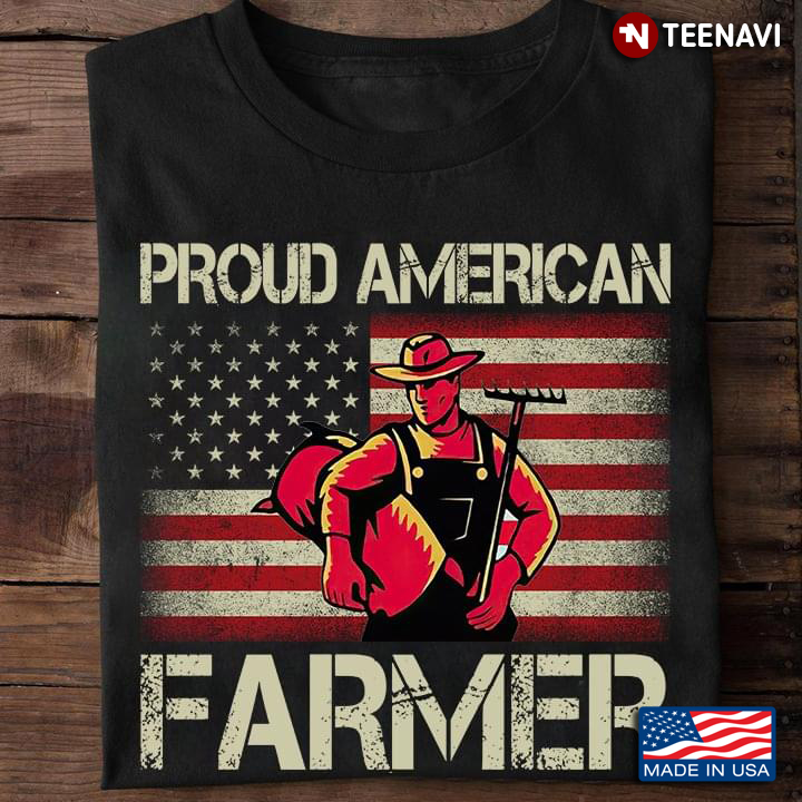 American Farmer Shirt, Proud American Farmer