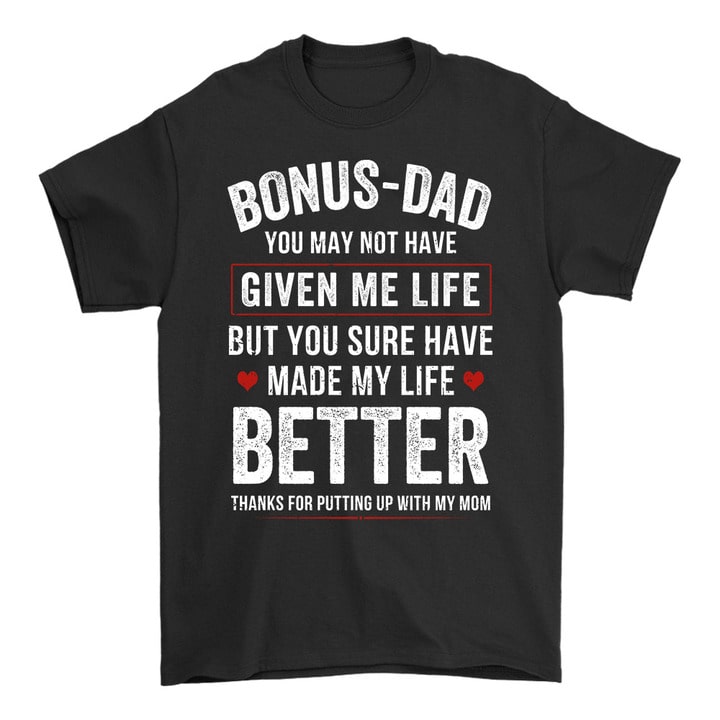 bonus dad shirt custom