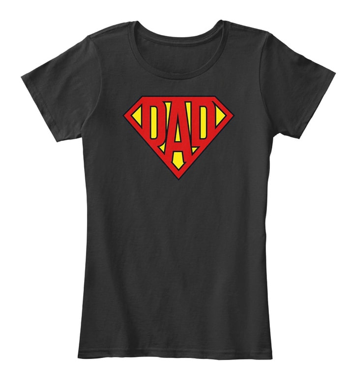 superhero dad shirt