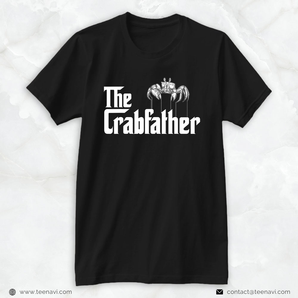 Funny Fishing Shirt, Crab Fishing Dad The Crabfather