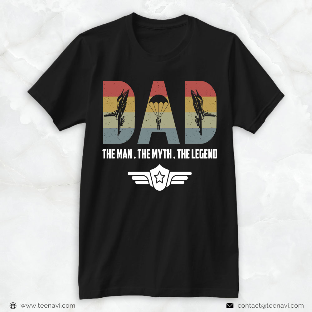 Veteran Dad Shirt, Vintage The Man The Myth The Legend