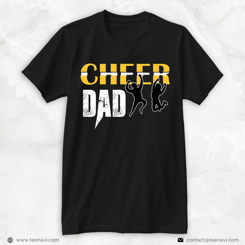 Cheer Dad Shirt, Cheer Dad Funny Cheering