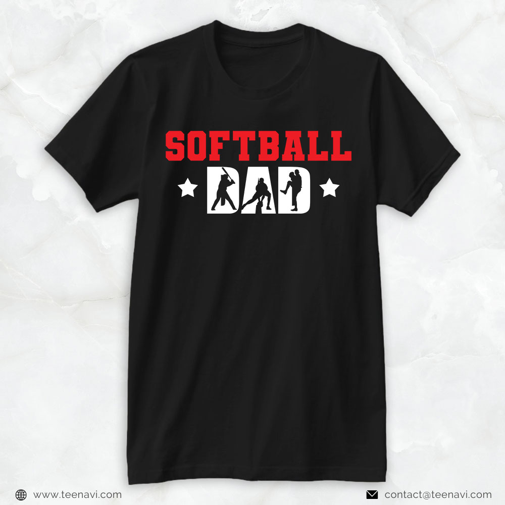 Softball Dad Shirt, Softball Dad