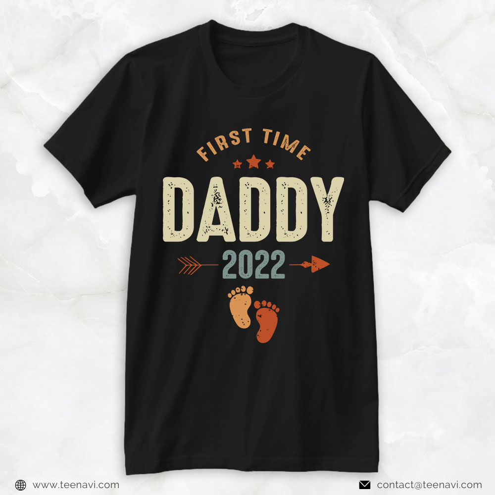 New Dad Shirt, First Time Daddy 2022