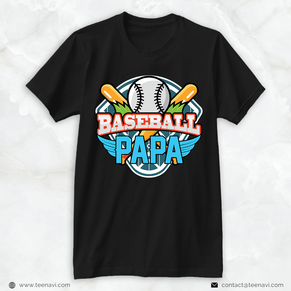 Baseball Dad Shirt, Baseball Papa