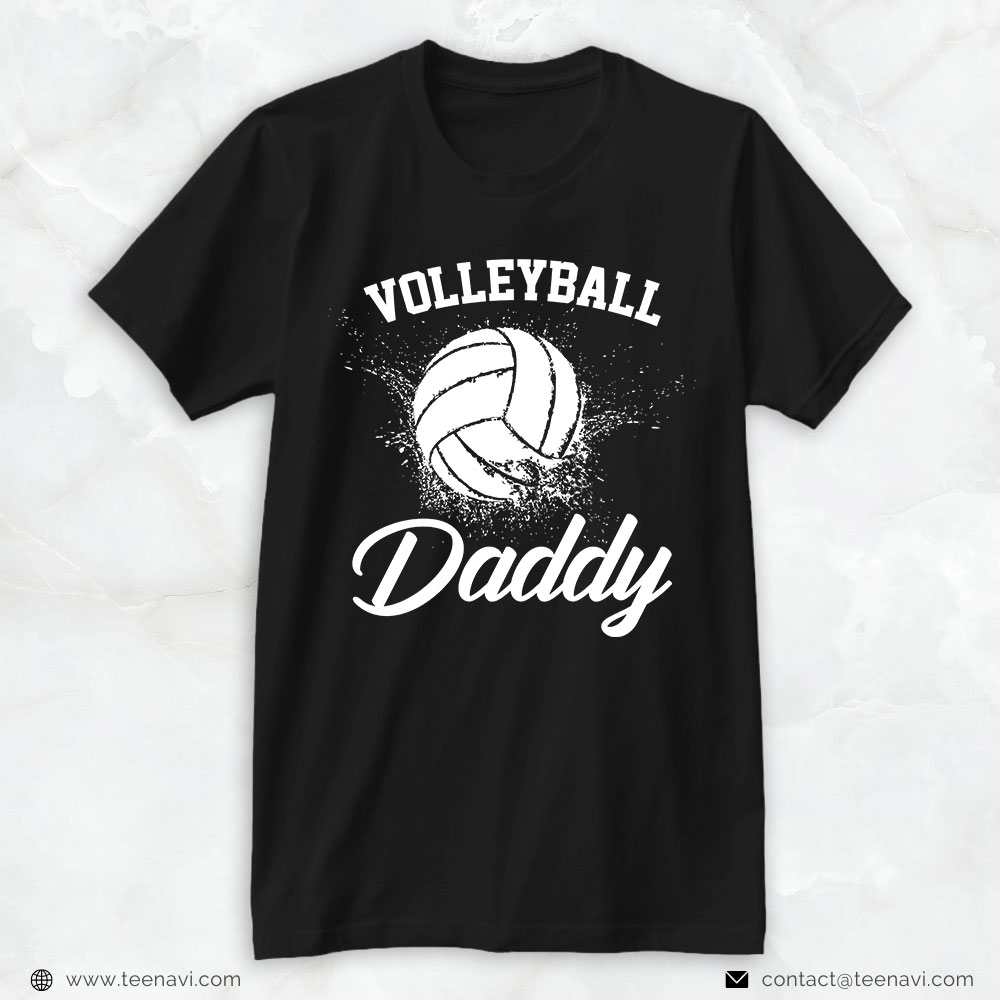 Volleyball Dad Shirt, Volleyball Daddy Volleyball Ball