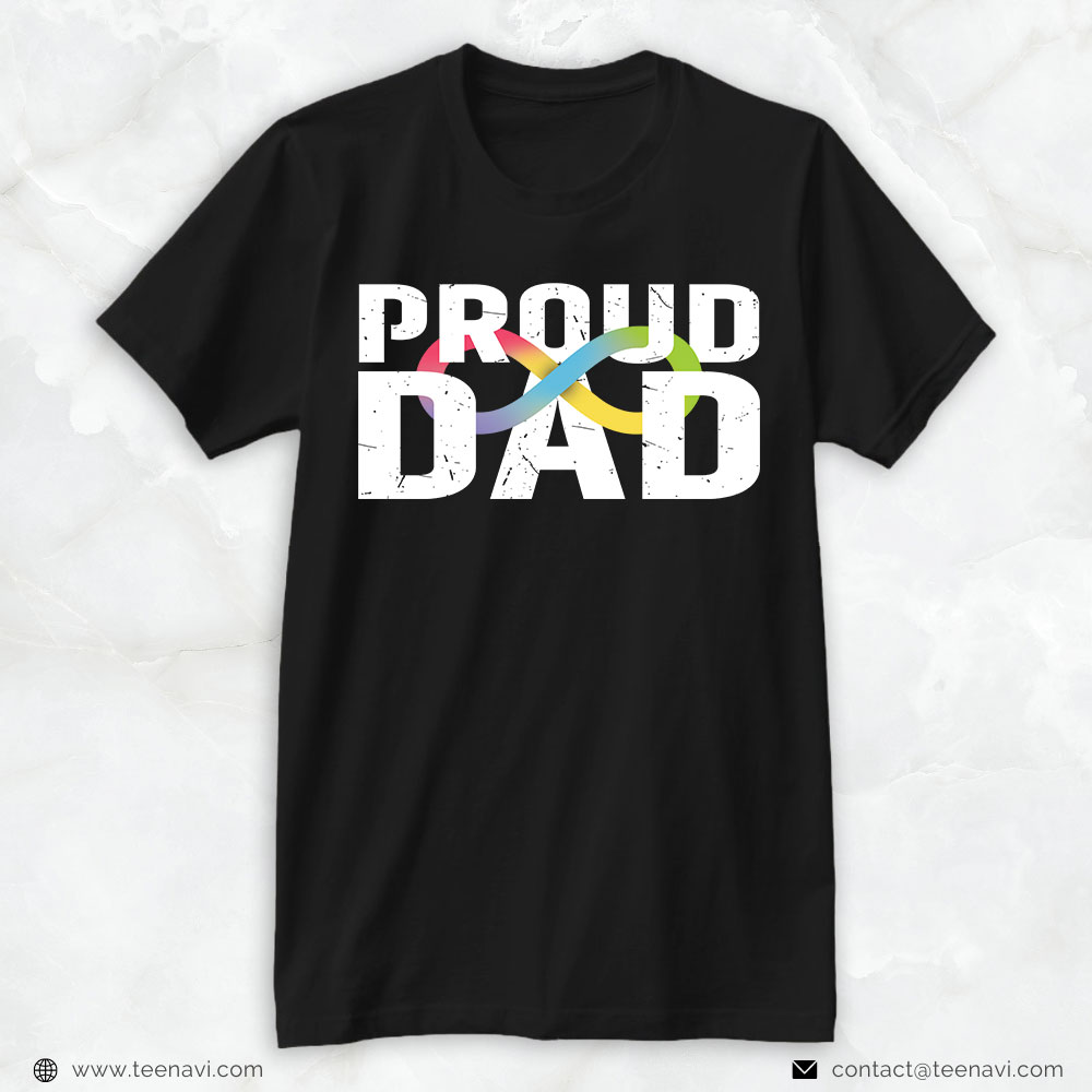 Autism Dad Shirt, Proud Dad