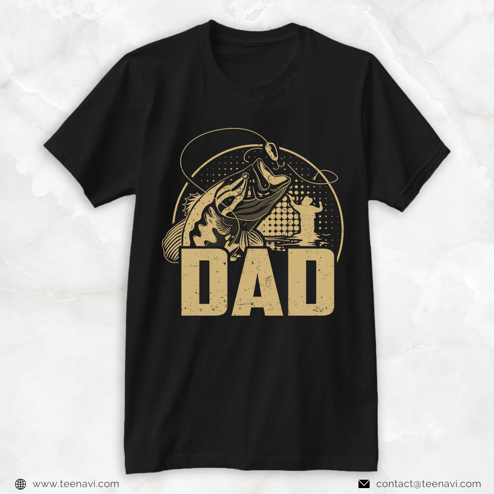 Fishing Dad Shirt, Dad Fisherman