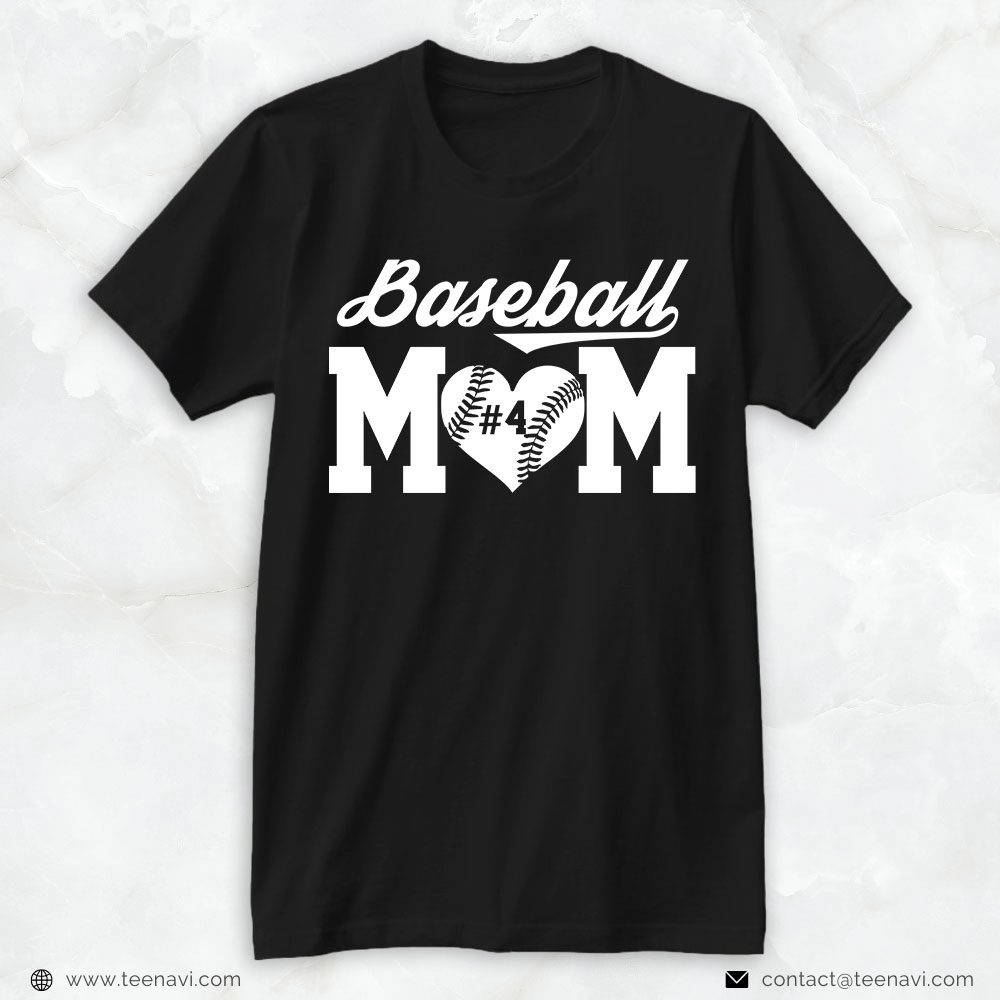 Baseball Mom Shirt, Baseball Mom Baseball Ball