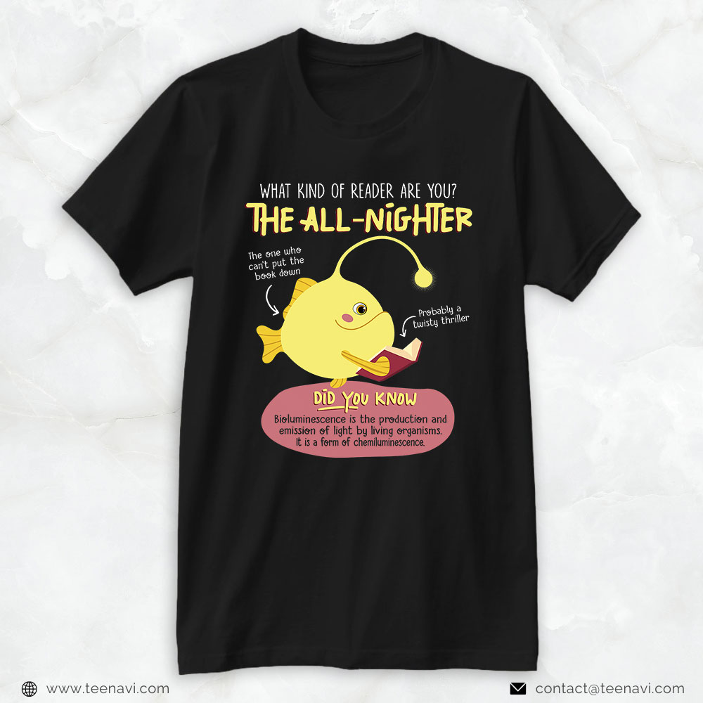 Fish Shirt, Oceans Of Possibilities Summer Reading Angler Fish