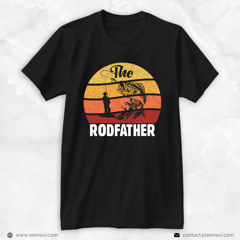 Funny Fishing Shirt, The Rodfather Father's Day Fishing