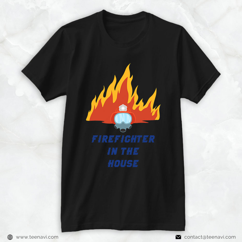 Fire Gas Respirator Mask Shirt, Firefighter In The House