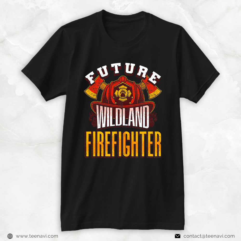 Helmet Axes Shirt, Future Wildland Firefighter