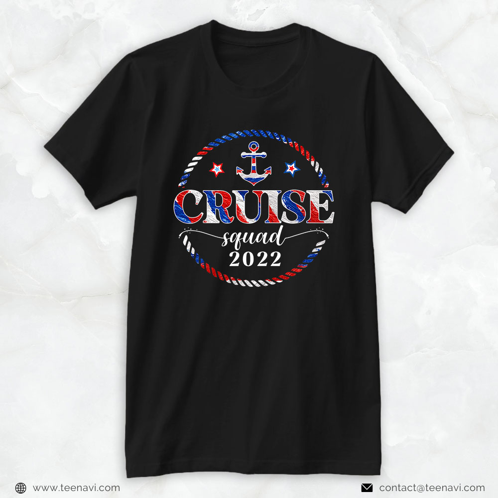 American Anchor Shirt, Cruise Squad 2022