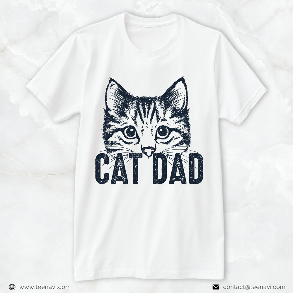Cat Dad Shirt, Cat Dad Lovely Cat