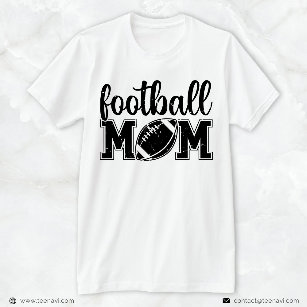 Football Mom Shirt, Football Mom Football Ball