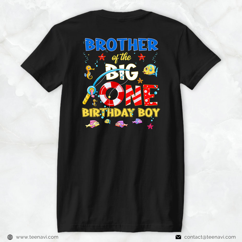 Funny Fishing Shirt, O Fish Ally One Birthday Brother Of The Birthday Boy