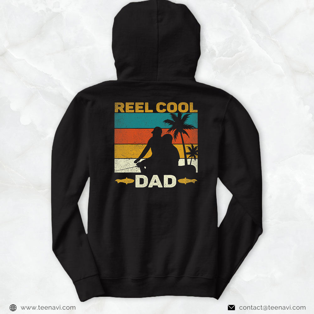 Fishing Shirt, Reel Cool Dad Fisherman Daddy Father's Day Fishing Dad