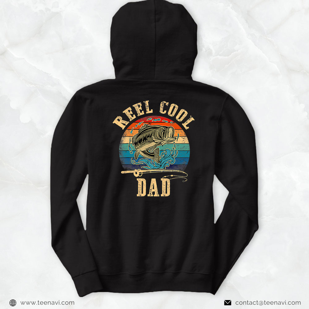 Fishing Shirt, Reel Cool Dad Fisherman Father's Day Fishing