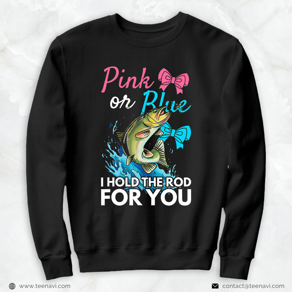 Fish Shirt, Gender Reveal Design For Fishing Lovers T-Shirt - TeeNavi