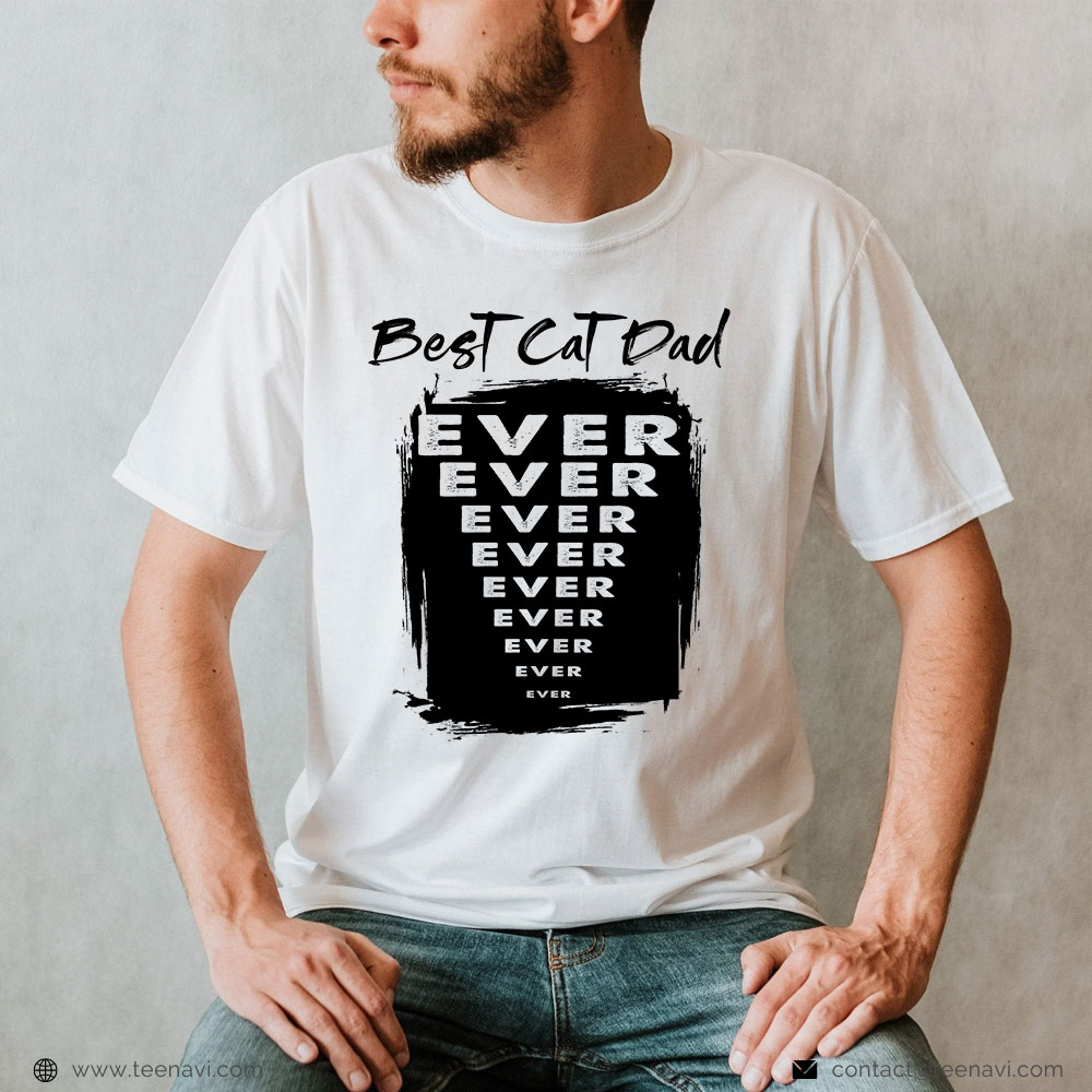 Cat Dad Shirt Best Cat Dad Ever 2