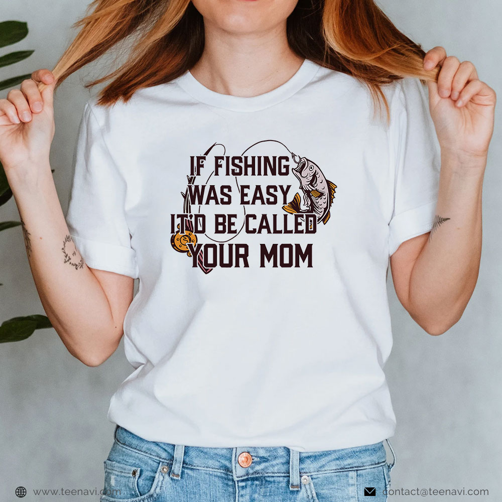 Funny Fishing Shirt - Fishing Gift Idea Men Women Men's T-Shirt