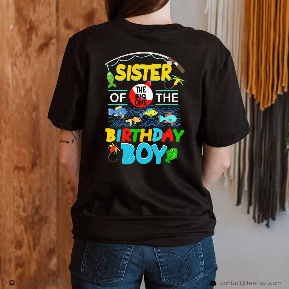 Funny Fishing Shirt, O Fish Ally One Birthday Outfit Sister Of The Birthday Boy
