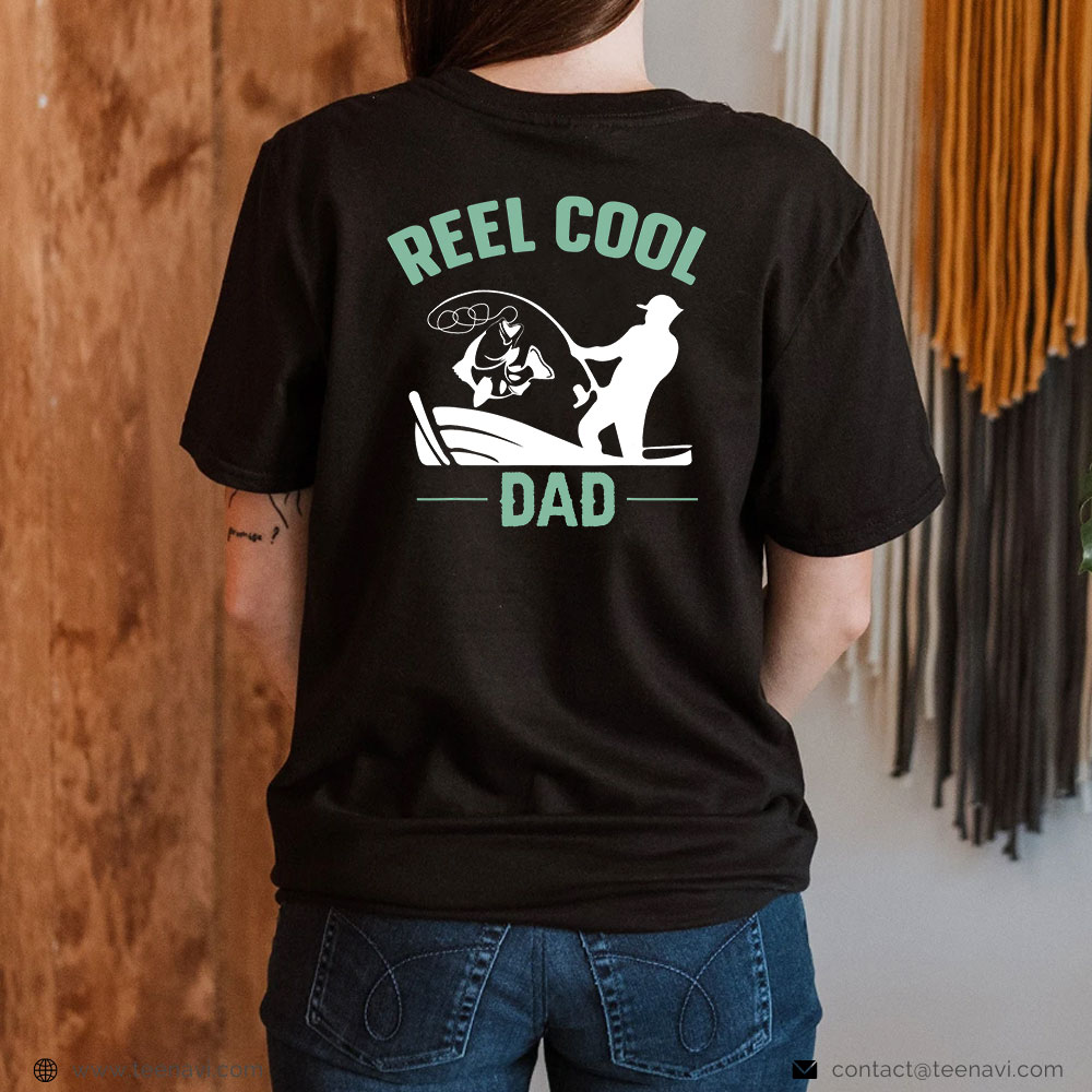 Fishing Shirt, Reel Cool Dad Fishing Rure Structure Spoon Papa Day