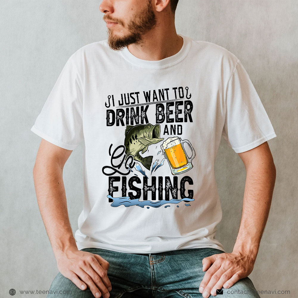 I Like Fishing Funny Shirt, Fishing T Shirt, Fisherman Shirt