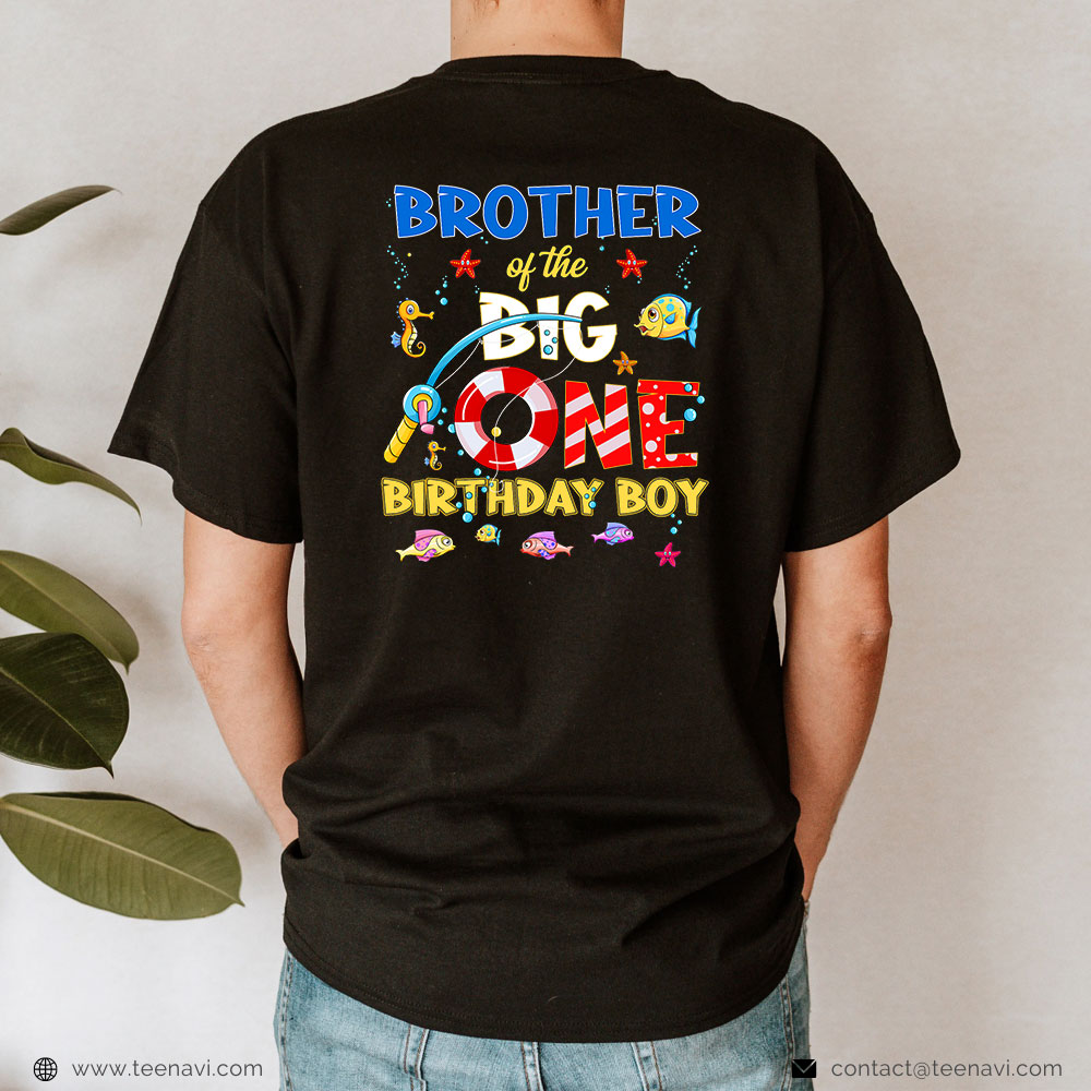 Funny Fishing Shirt, O Fish Ally One Birthday Brother Of The Birthday Boy