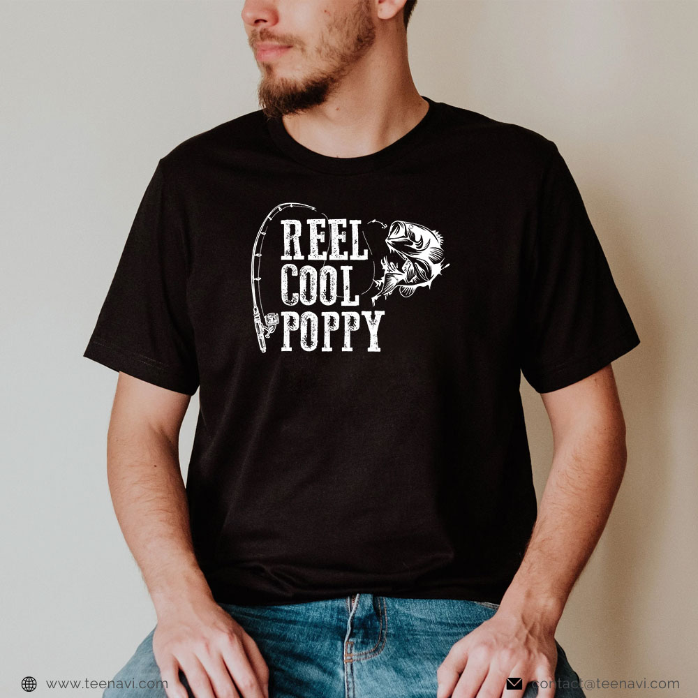 Fish Shirt, Poppy Fishing Reel Cool Poppy