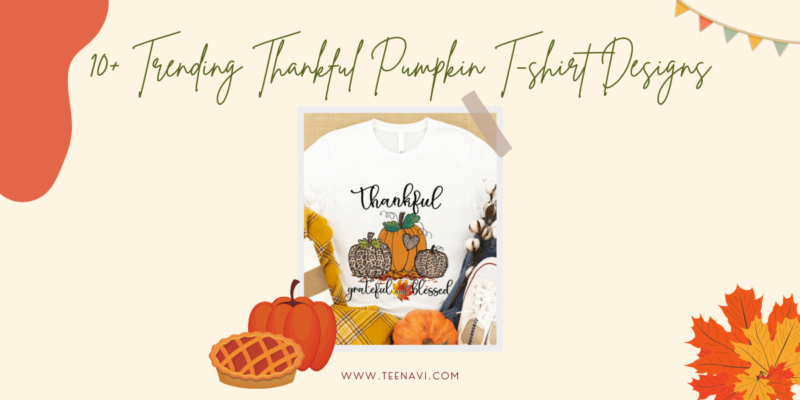 Thankful pumpkin tshirt