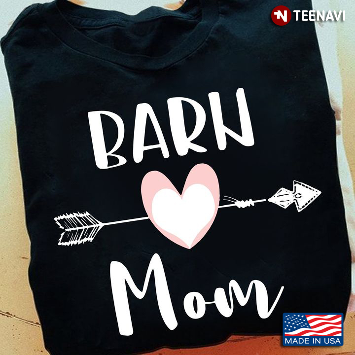 Heart Arrow Shirt, Barn Mom