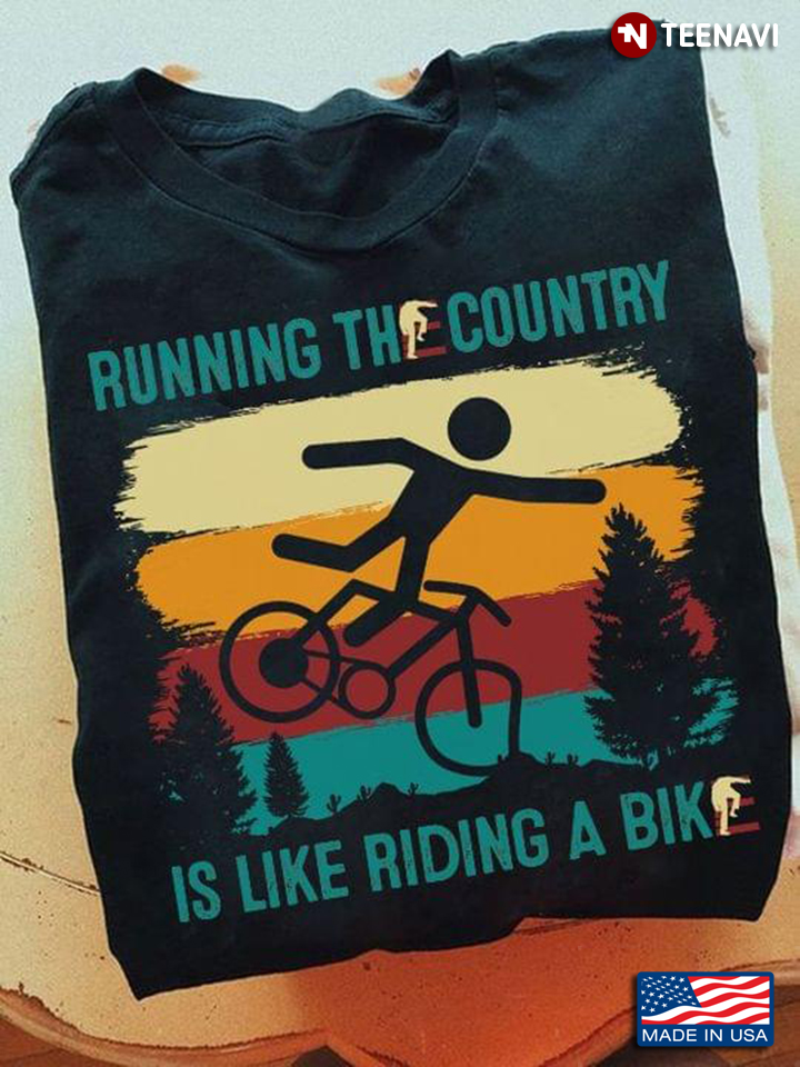 Joe Biden Shirt, Running The Country Is Like Riding A Bike