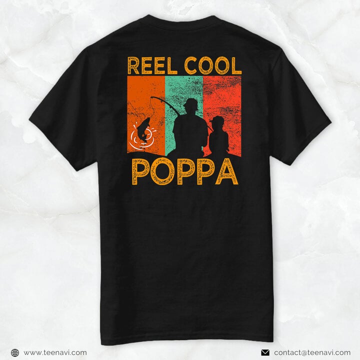 reel cool dad fishing shirt