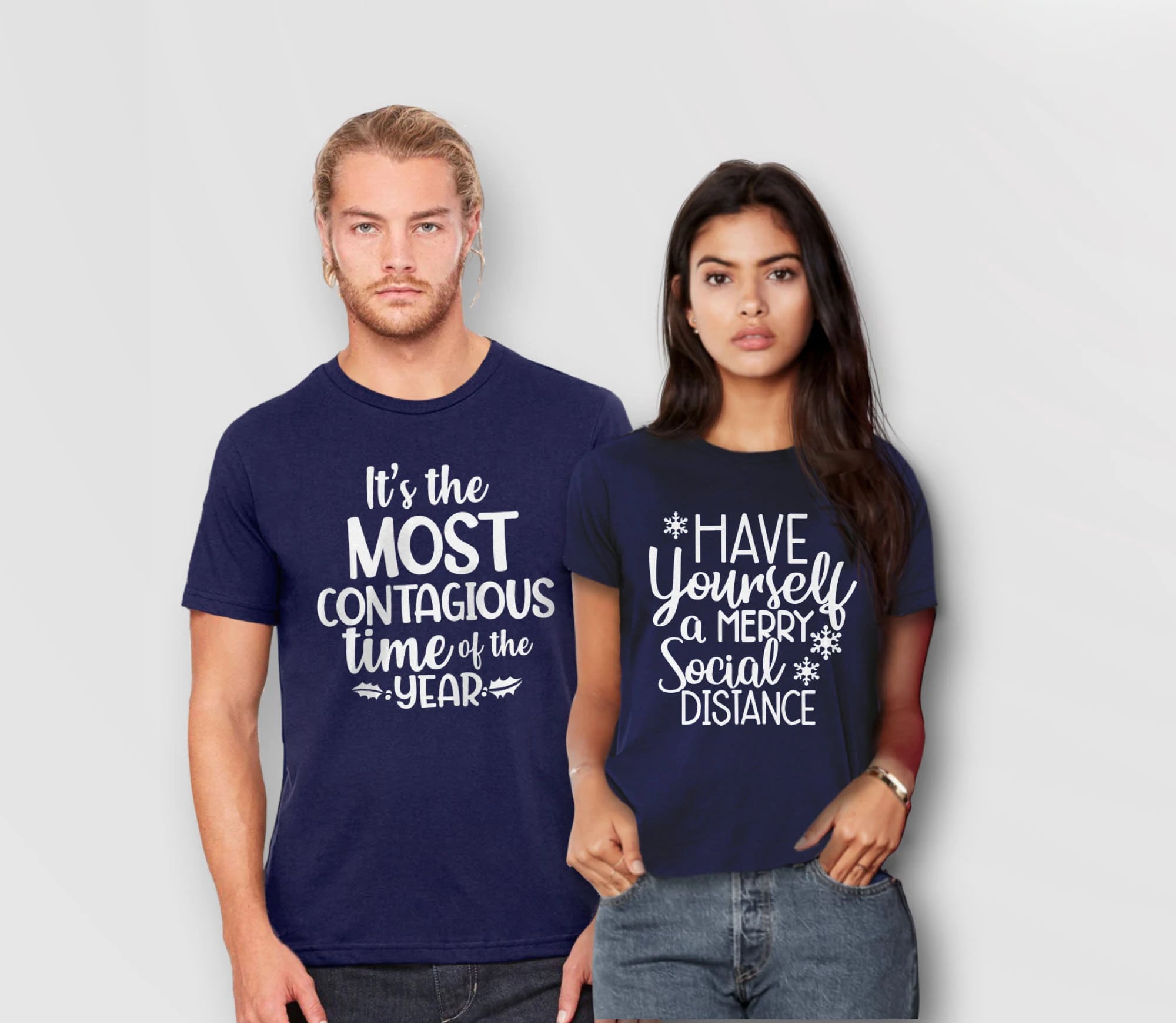 cute christmas t-shirts for couples