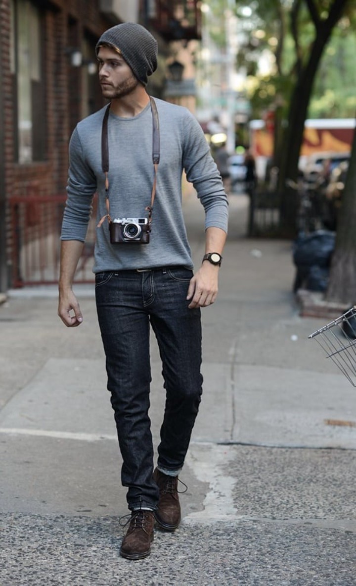 16 Stylish Perfect Grey T Shirt Outfits That Few People Know