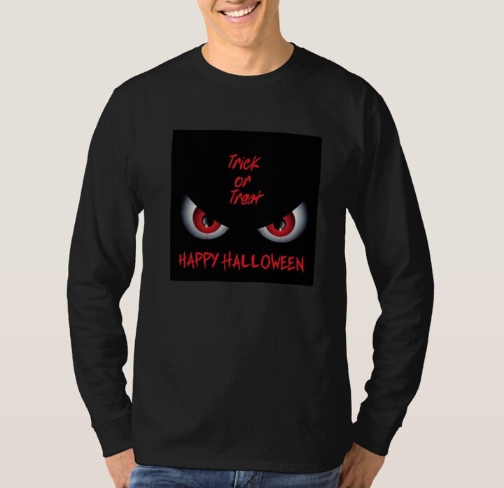 men's long sleeve halloween t shirts