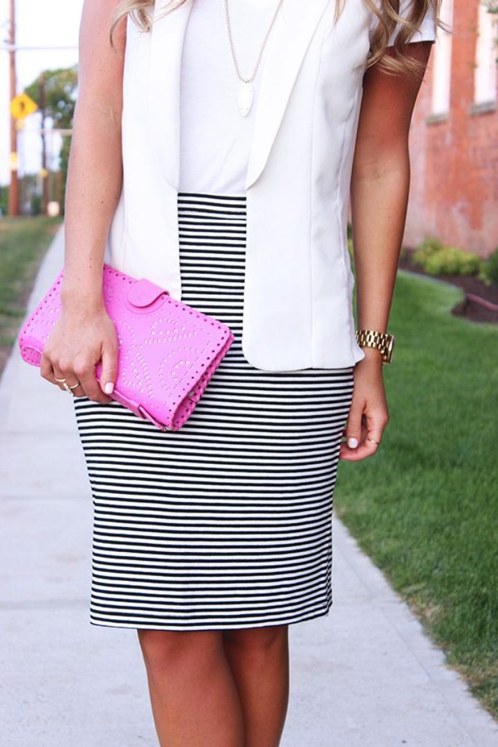 pencil skirt with t shirt