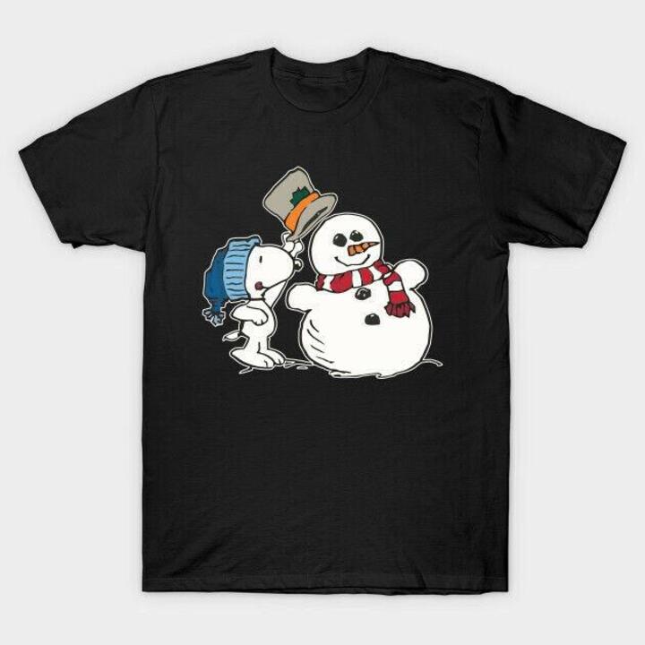 snowman t-shirt
