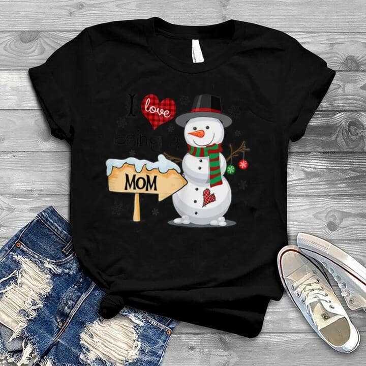 snowman family Christmas t-shirt