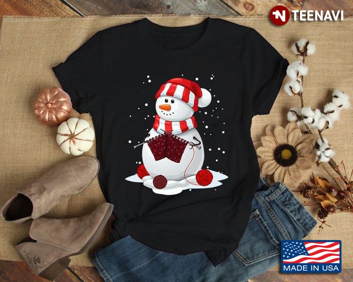 snowman t-shirt